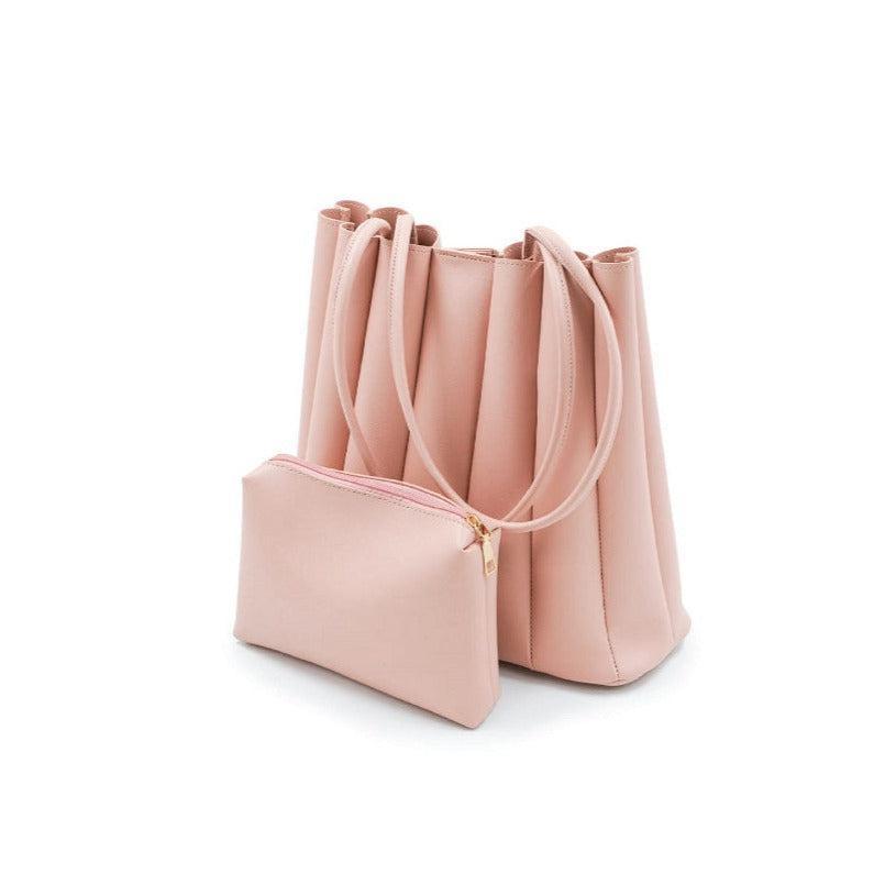 Women's PU Leather Plain Shoulder Bag