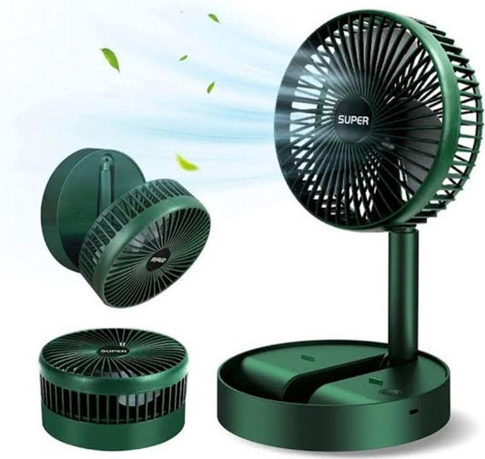 Green Desk Fan - 1 Pc - 0.5W Energy Efficient Cooling Solution